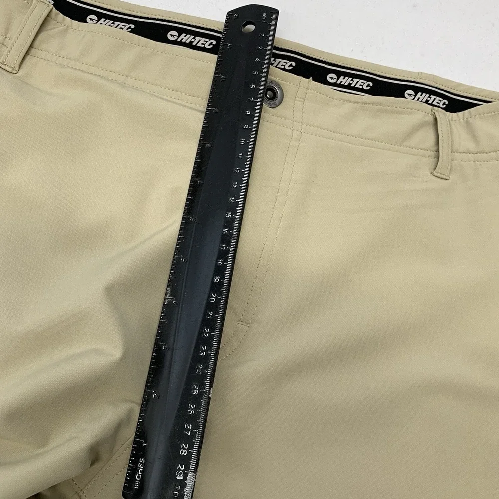 Hi Tec Hiking Pants Men 38x30 Utility Pockets Neutral Casual‎ Workwear Travel
